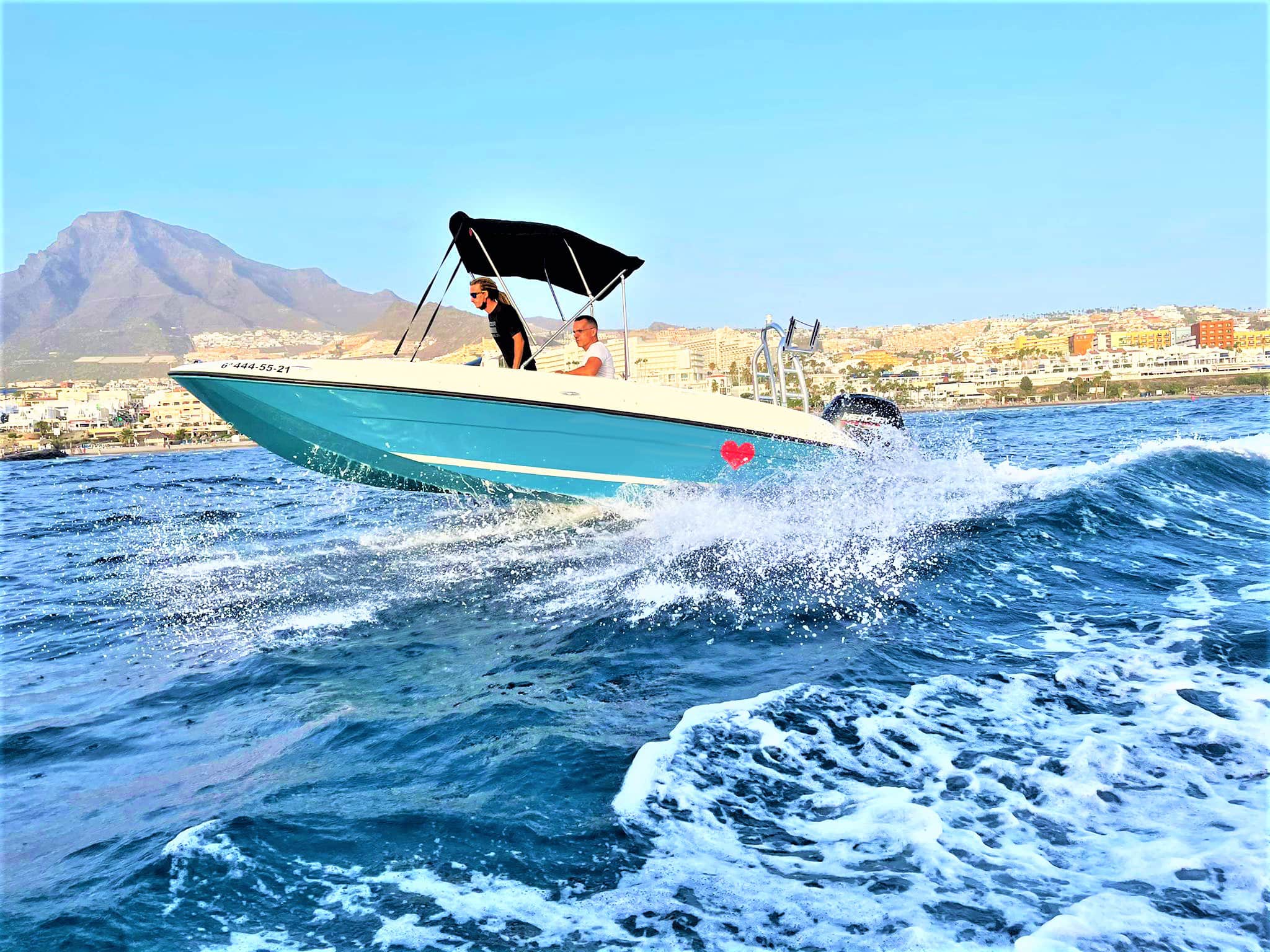 Self Drive Boat in Tenerife Bayliner E18 (boat license required)