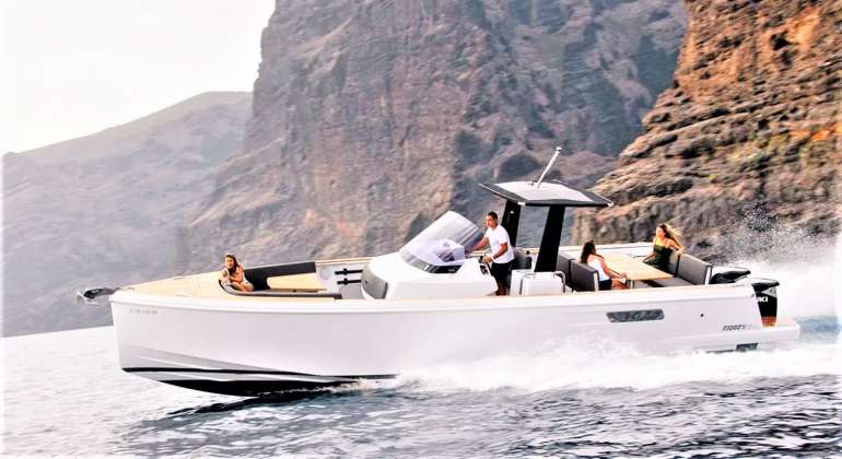 Private Boat Hire in Tenerife with Fjord 36 Xpress